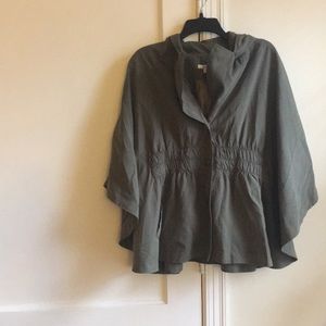 Mystree Hooded Sleeved Cape